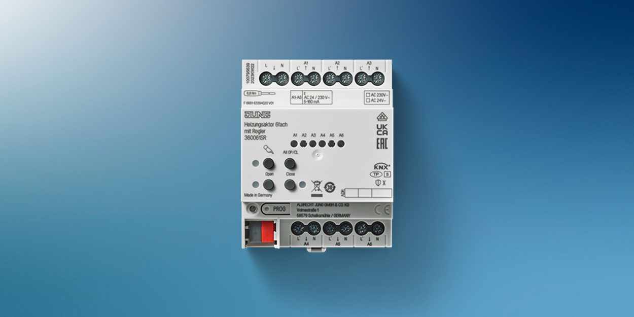 KNX Heizungsaktor 6-fach bei ECF-Reko-GmbH in Chemnitz