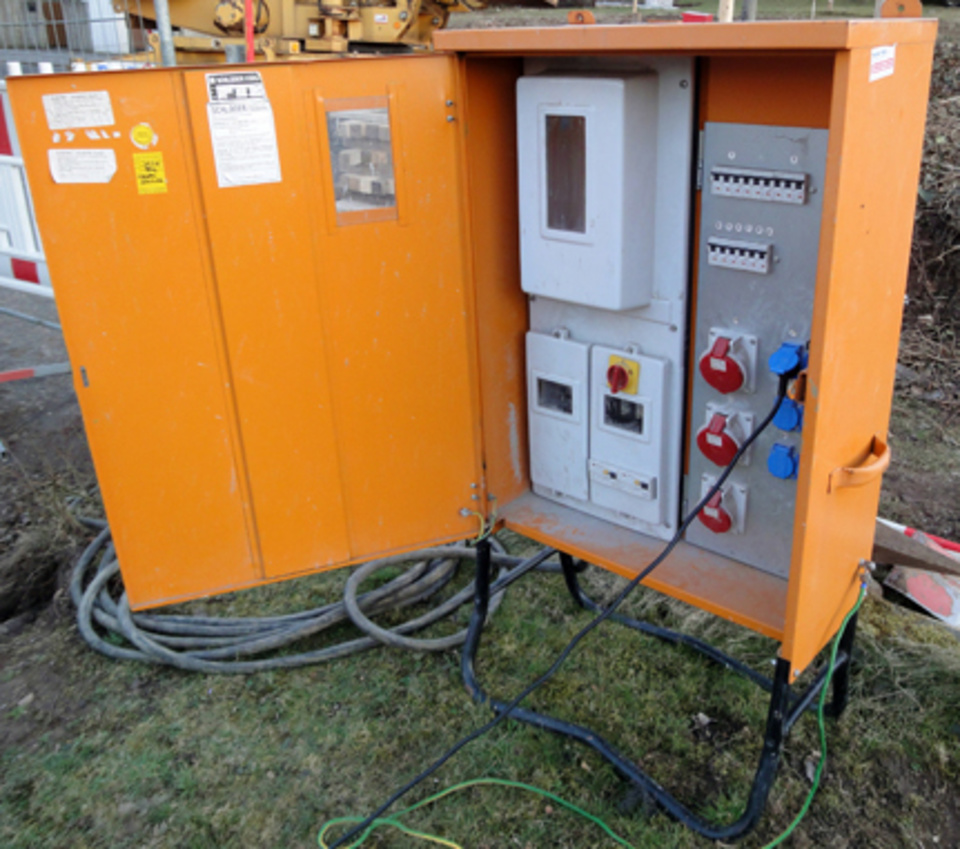 Baustromkasten bei ECF-Reko-GmbH in Chemnitz